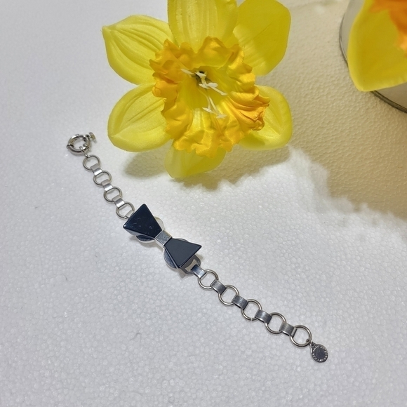 MARC BY MARC JACOBS BRACELET SILVER/BLACK COLOR - Picture 2 of 7